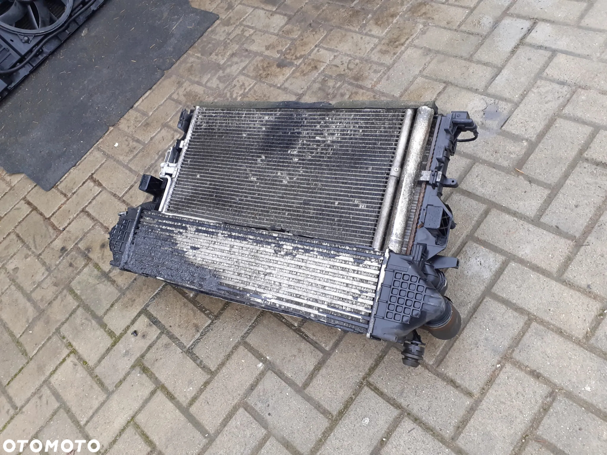 Ford Mondeo MK4 S-max Galaxy 1.6 1.8 2.0 TDCI chłodnica wody wentylator intercooler KOMPLET CHLODNIC - 7