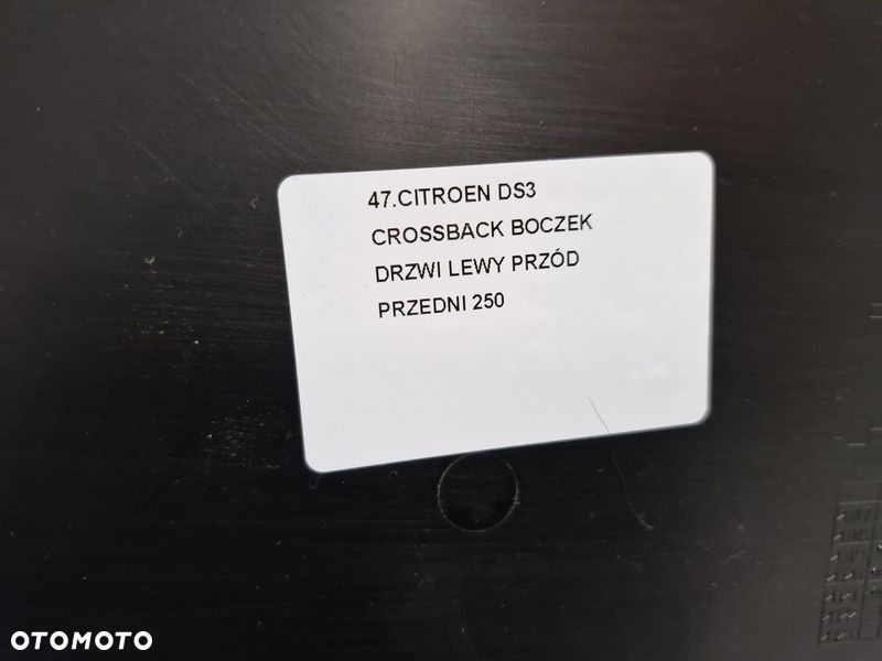 CITROEN DS3 CROSSBACK BOCZEK DRZWI LEWY PRZÓD PRZEDNI - 8