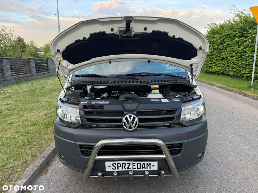 Volkswagen TRANSPORTER L2H1 LIFT Długi Klima Duże Radio Tempomat Furgon 3os. Rury - 11