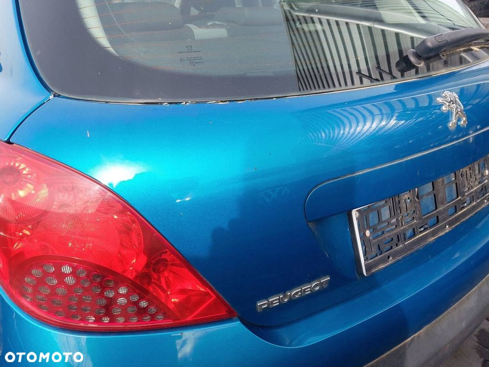 KOMPLETNY TYŁ PEUGEOT 207 I LIFT KMUD KLAPA BAGAŻNIKA ZDERZAK TYŁ LAMPY - 9