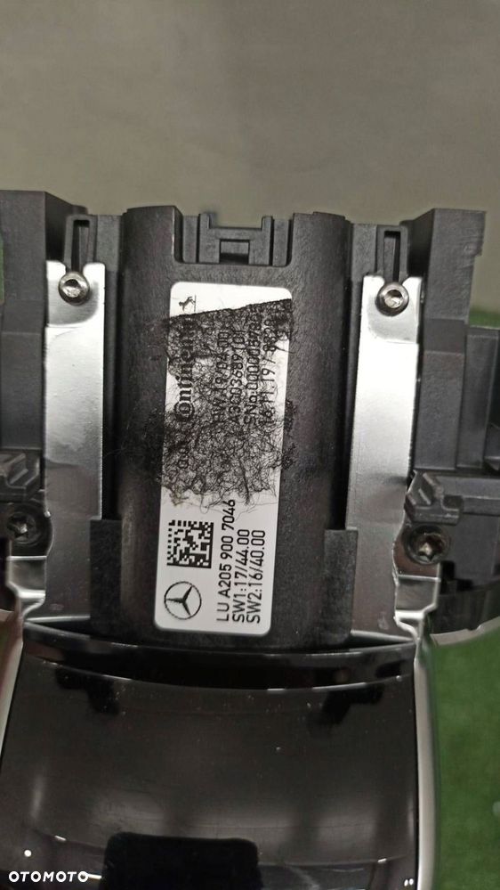 MERCEDES W205 PANEL PRZEŁĄCZNIK GAŁKA POKRETŁO IDRIVE A2059007046 - 2