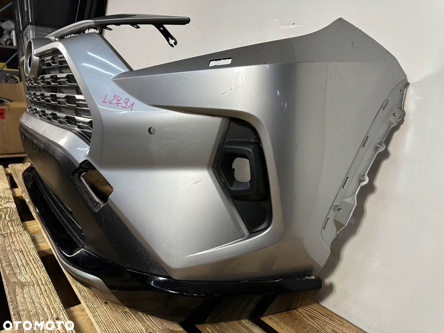 ZDERZAK PRZÓD PRZEDNI TOYOTA RAV4 V 5 2019- KOMPLETNY GRILL KRATKI CAŁY - 2