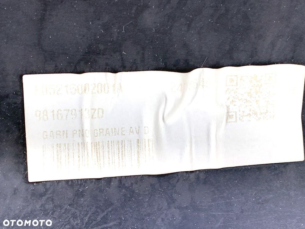 BOCZEK DRZWI PRAWY PRZÓD  CITROEN BERLINGO (ER_, EC_) 2018 - 2022 1.6 BlueHDi 100 73 kW [99 KM] - 5