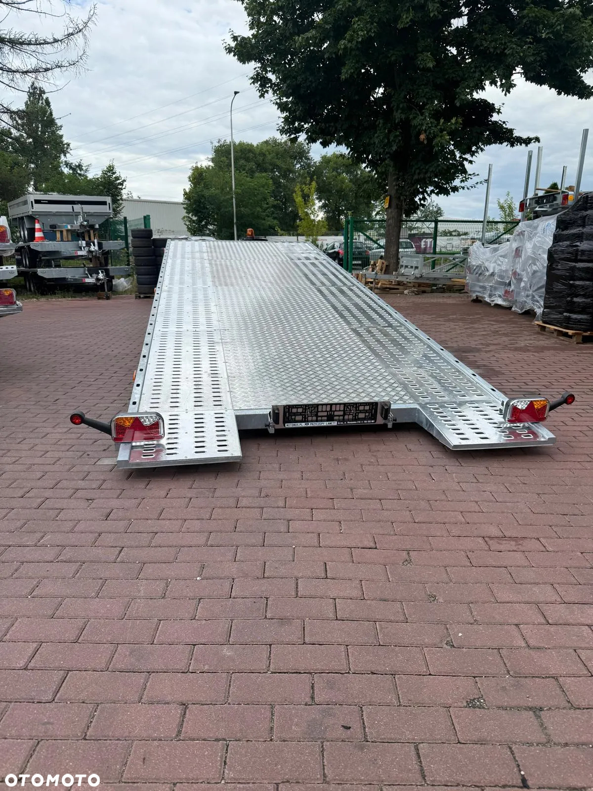 Inny Balhanger TRIMAXLIFT 3560 Wypełnienie Aluminium 600x210 3 osie DMC 3500kg uchylana hydraulicznie MOCNA - 12