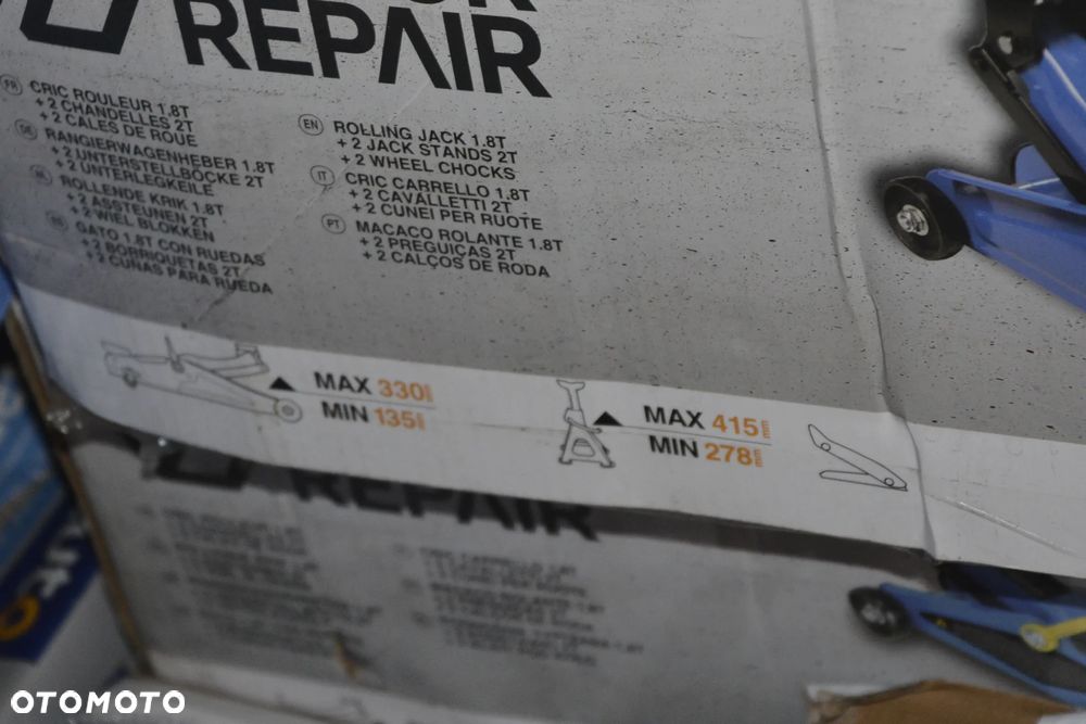 Podnośnik typu , żaba 1.8 T NOWY Norauto plus 2 kobyłki - 4