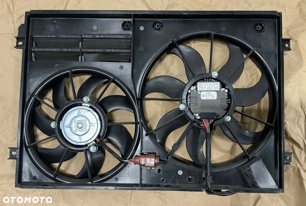 Audi VW wentylatory wiatraki podwójne obudowa 1K0121207AA 3C0959455F nowe - 2