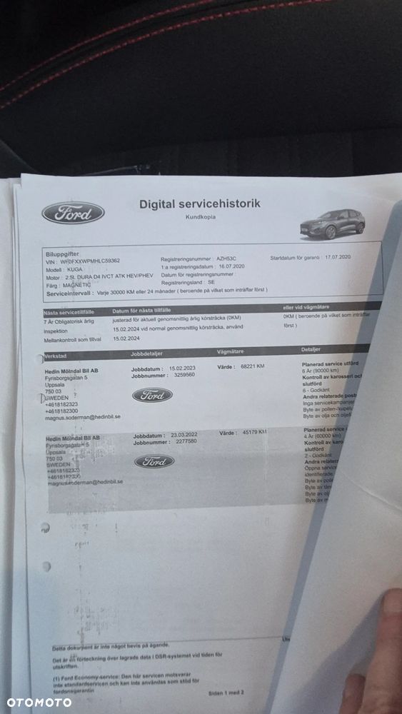 Ford Kuga 2.5P PHEV FWD ST-Line - 19