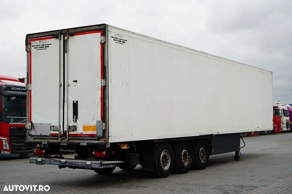 Schmitz Cargobull / REFRIGERAT / THERMO KING / DHOLLANDIA LIFT / COȘ PENTRU PALEȚI / SAF - 7