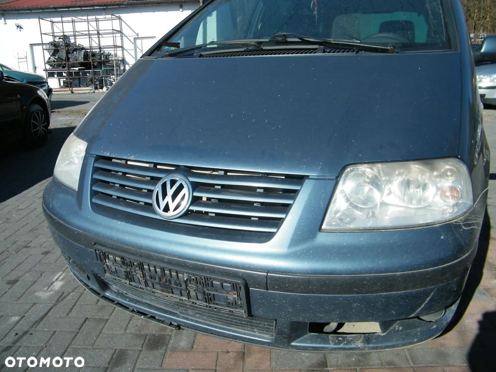 Volkswagen Sharan I FL (95-00r.) 1.9 TDI 115KM. Silnik AUY Skrzynia EHH lakier LC5W. Cały na części. GWARANCJA !!!  Przód Tył Zestaw Komplet Drzwi Klapa Zderzak Błotnik Maska Grill Atrapa Szyba Pas Lampa Lusterko Boczki Fotel Kanapa Kokpit Deska Rozdzielcza Przełącznik Włącznik Sterownik Przewody Wiązka Instalacja Moduł Komputer Czujnik Listwa Pompa Alternator Wtryski Głowica Rozrusznik Kompresor Sprzęgło Dwumas Silnik Skrzynia ABS Klimatyzacji Paliwa Wspomagania Kolektor Turbina Przepustnica Zawór Chłodnica Koło Hak Belka Sanki Zawieszenie Mcpherson Półoś Amortyzator Wydech Tłumik Zacisk Most - 7