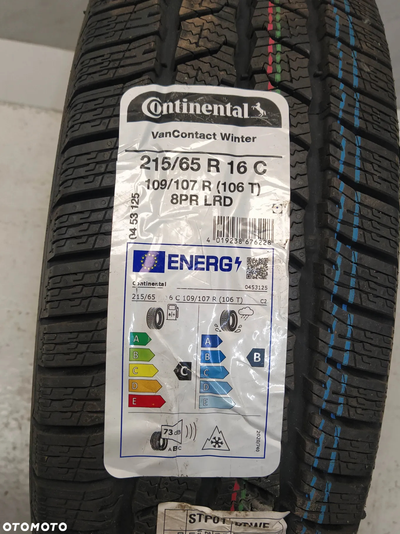 CONTINENTAL VANCONTACT WINTER OPONA ZIMOWA 215/65 R16 - 8
