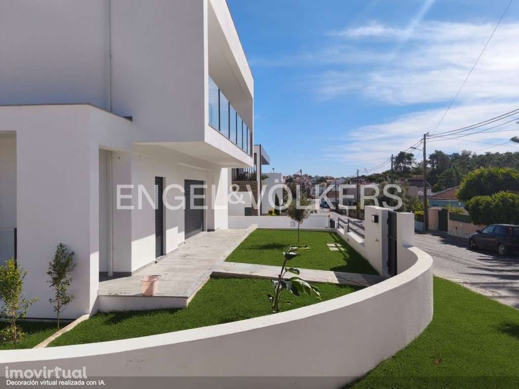 Moradia moderna com piscina de água salgada e jardim privativo - Grande imagem: 2/48