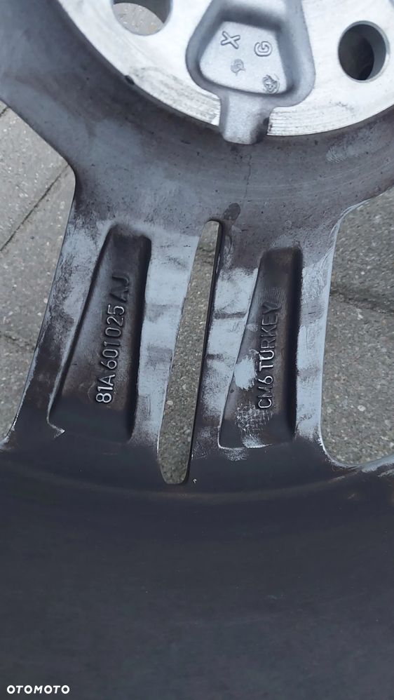 Felga aluminiowa Audi OE 81A601025AJ 7.0" x 17" 5x112 ET 45 - 3