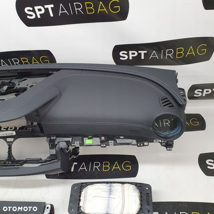 MERCEDES E KLASA W213 W238 DESKA ROZDZIELCZA KONSOLA KOKPIT PULPIT PODUSZKI AIRBAG AIR BAG PASY KIT SET - 4
