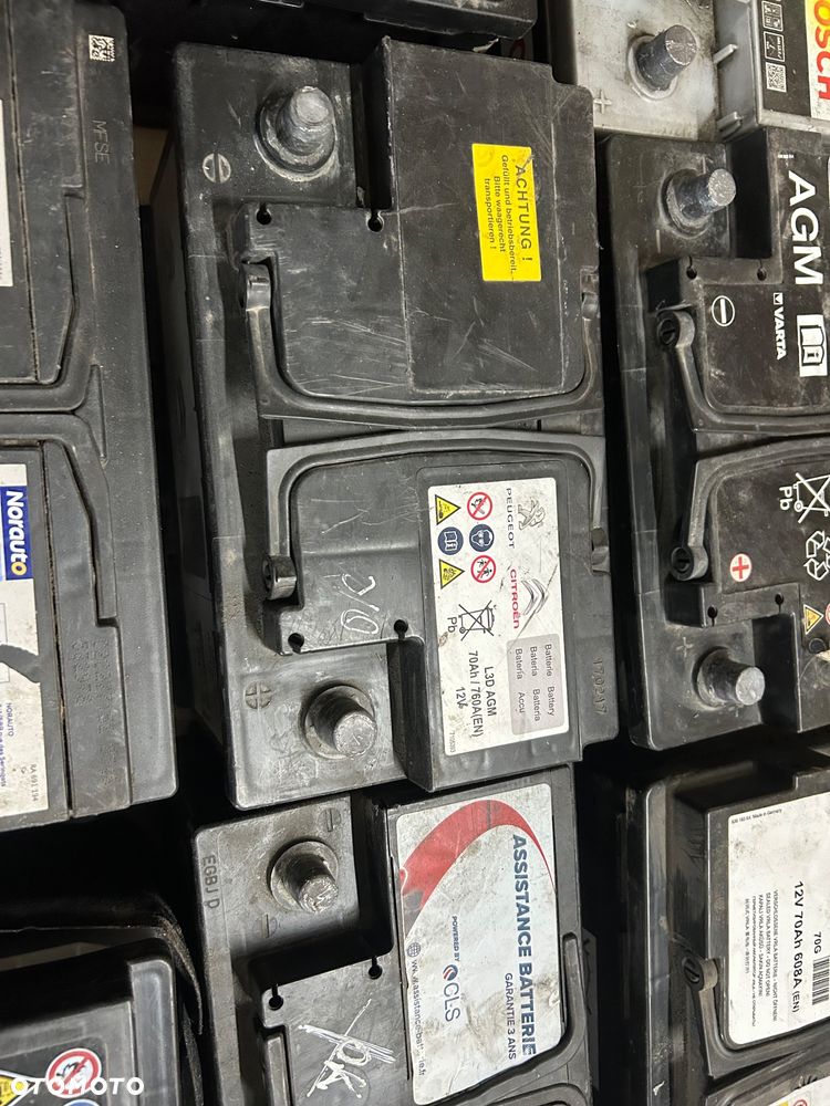 Akumulator akumulatorowy różne 60 ah 70 ah 72 ah 74 ah 90 ah start stop agm - 7