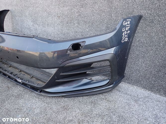 VW GOLF VII GTI GTD LIFT 17- zderzak przedni przód - 2