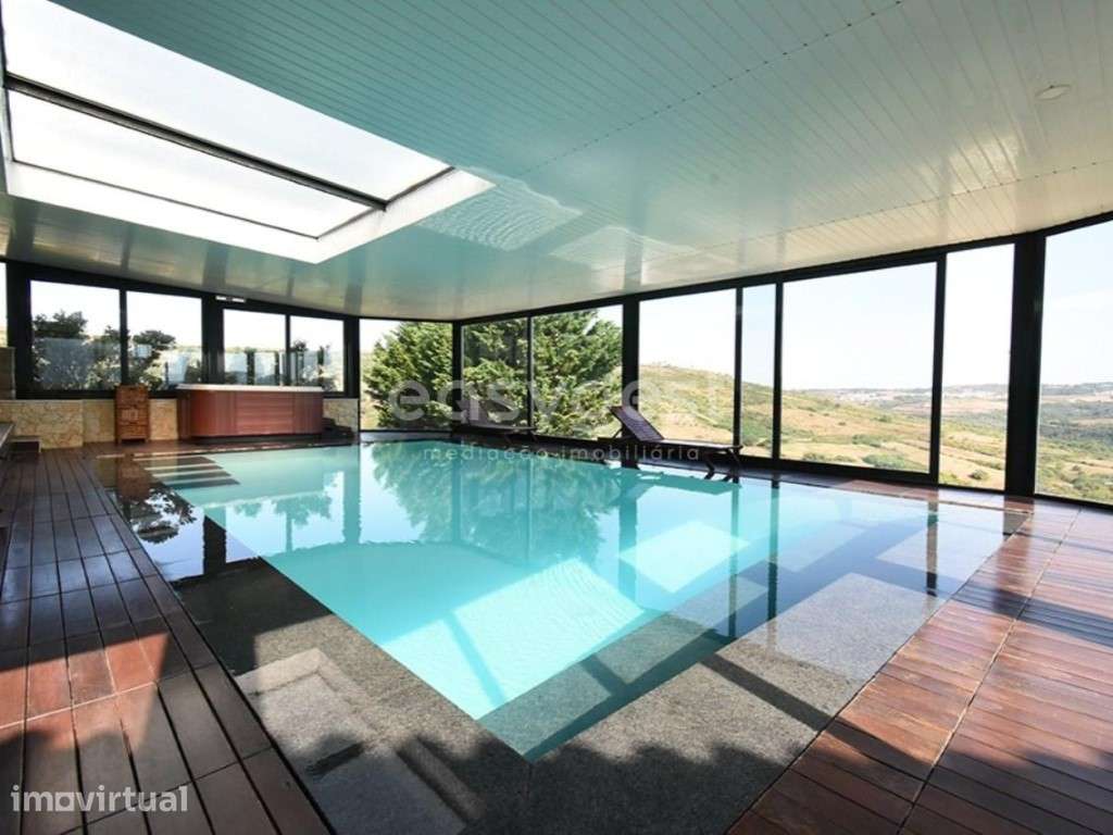 Moradia T5 c/ piscina, jardins, vista deslumbrante, S. João das Lampas - Grande imagem: 5/38
