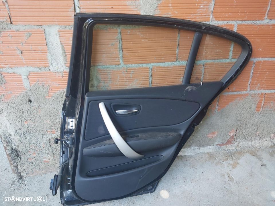 Porta Traseira Direita Bmw 120D 118D 116D Completa Danificada - 1