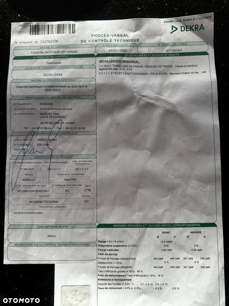 Renault MASTER L2H2 2.3 130KM EURO6 FV hak - 22