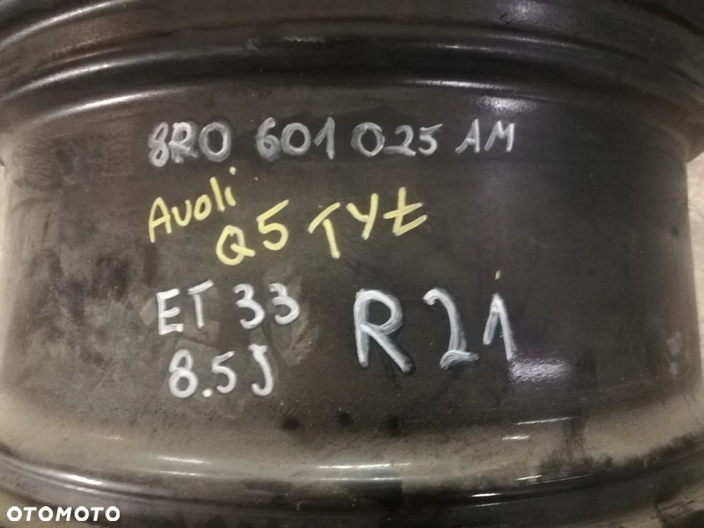 Felga aluminiowa Audi OE 8R0601025AM 8.5x 21 5x112 ET 33 - 5