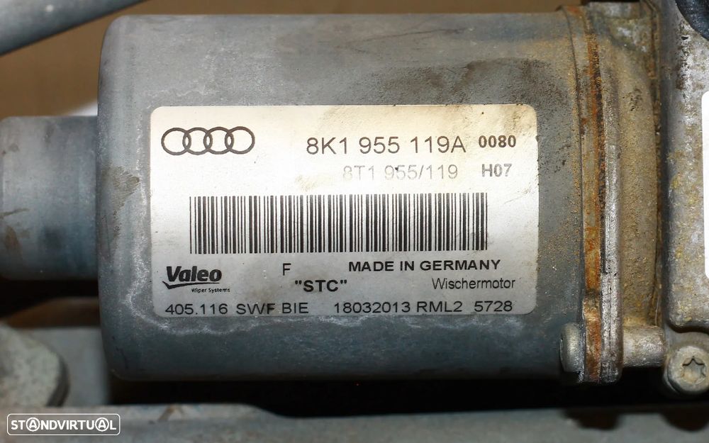 MOTOR LIMPA PARA-BRISAS AUDI A4 - 4