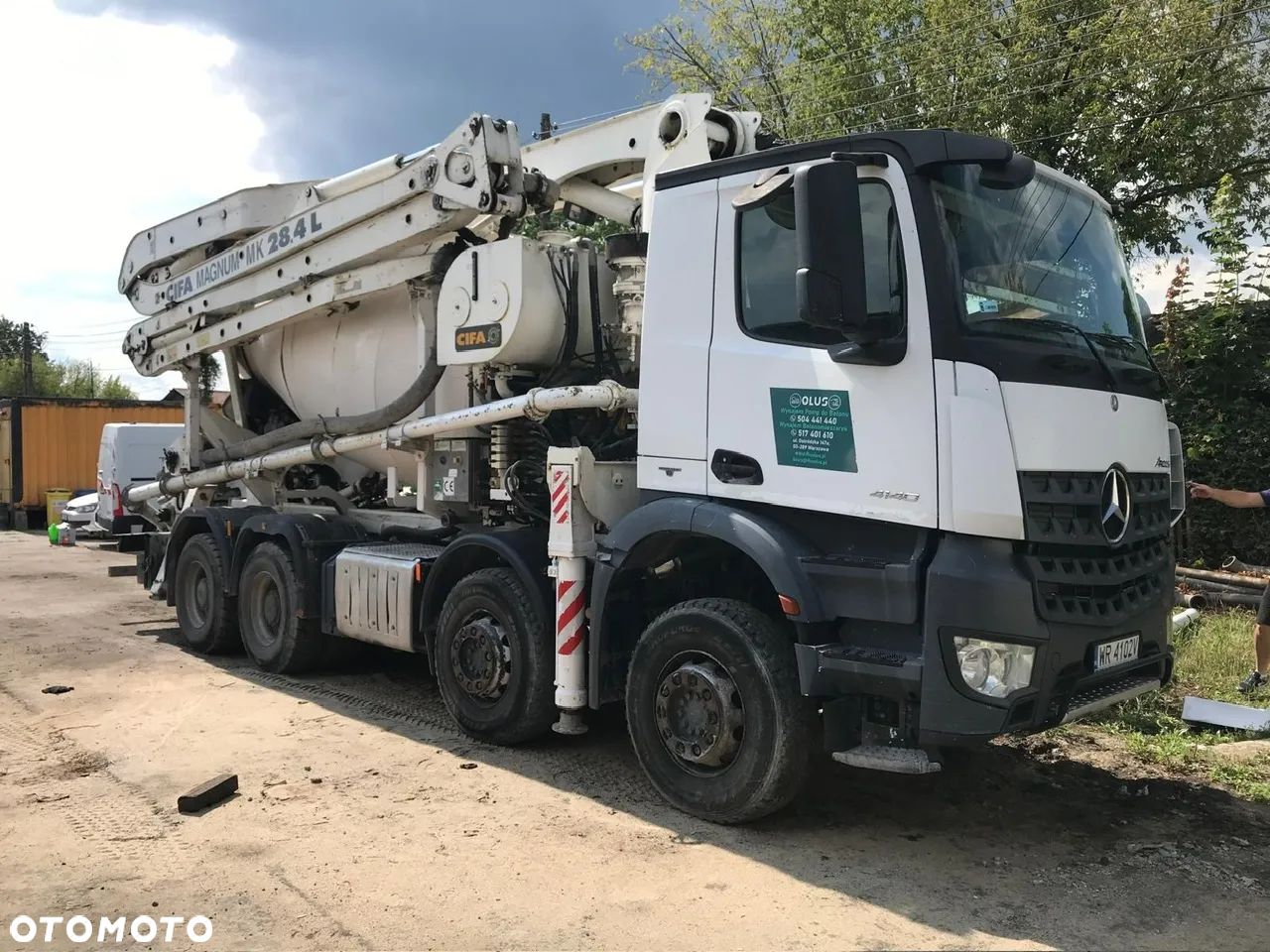 Mercedes-Benz Arocs 4140  CIFA 28 m PUMI - 1