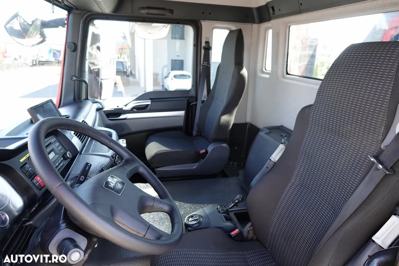 MAN TGS 35.360 / 8x2-4 / REMORCARE + HDS HIAB 166 E-2 / AXIE LIFTATOR / 4 AXI / GAMA HIDRAULICA / TROLIU / ASISTENTA RUTIERA / EURO 5 EEV - 28