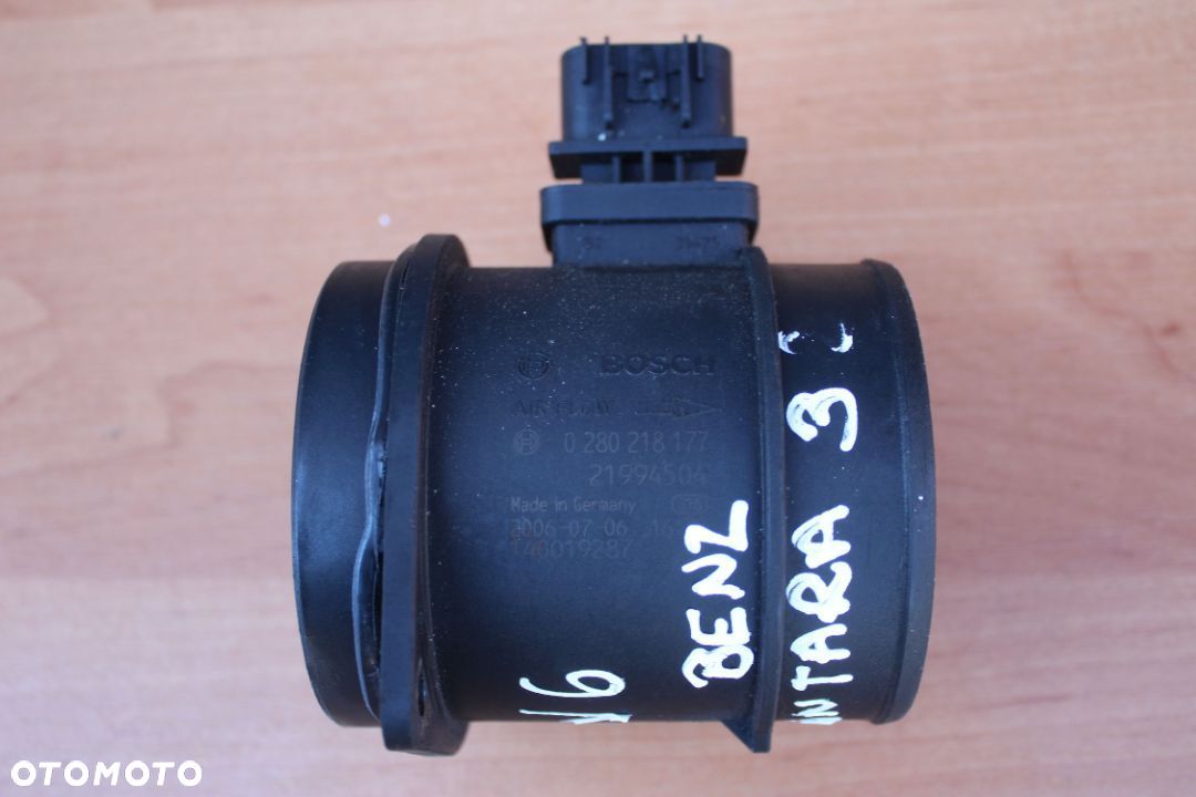 PRZEPŁYWOMIERZ POWIETRZA OPEL ANTARA CHEVROLET CAPTIVA 3.2 V6 0280218177 - 1