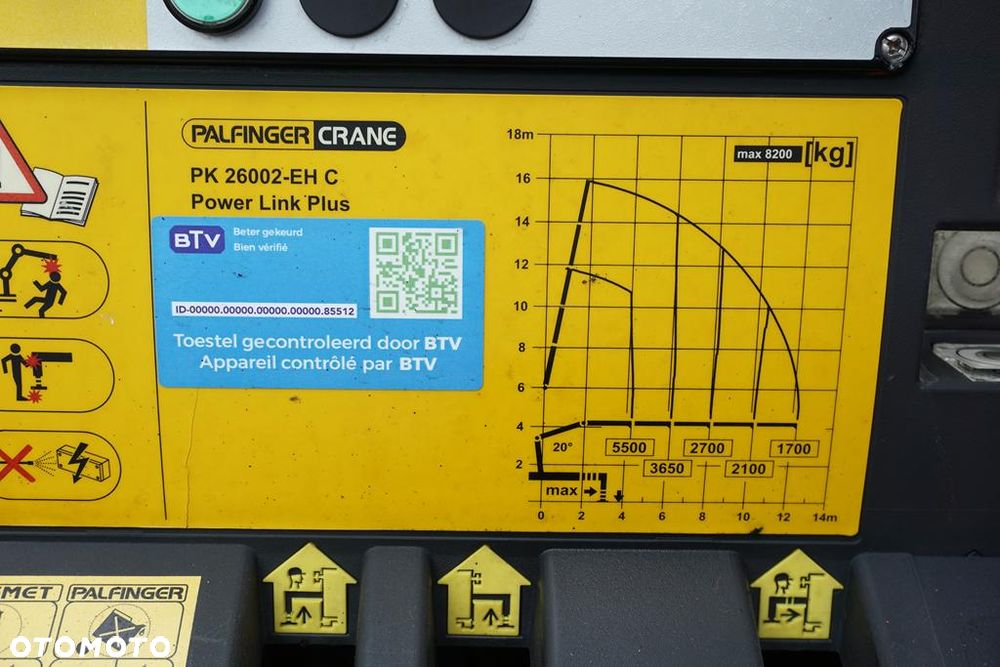 Scania / P 420 / 8 X 4 / TRIDEM / SKRZYNIOWY + HDS / PALFINGER PK 26002 / WYS. 12 M / DŁ. 8 M - 25