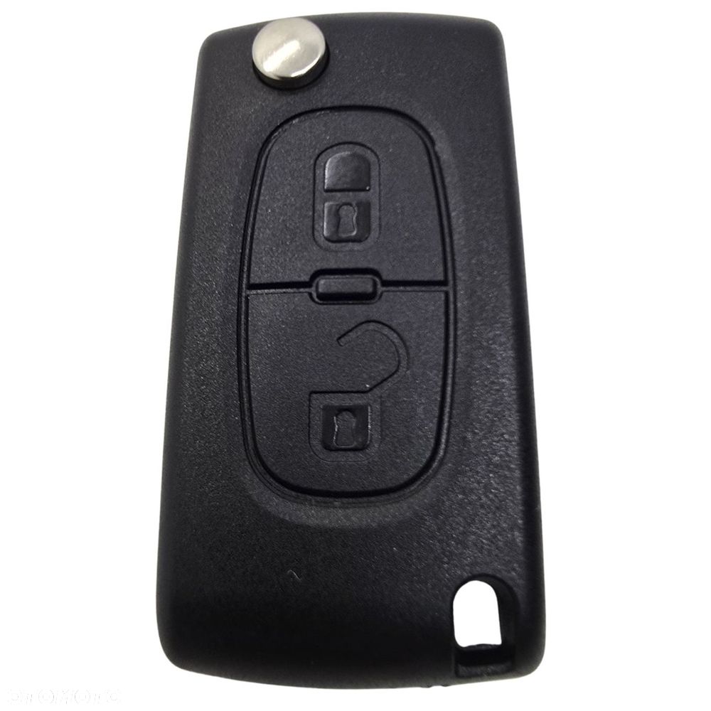 OBUDOWA KLUCZYKA PILOT SKŁADANY - PEUGEOT 207 / 307 / 308 / 407 / 607 / 807 - 7