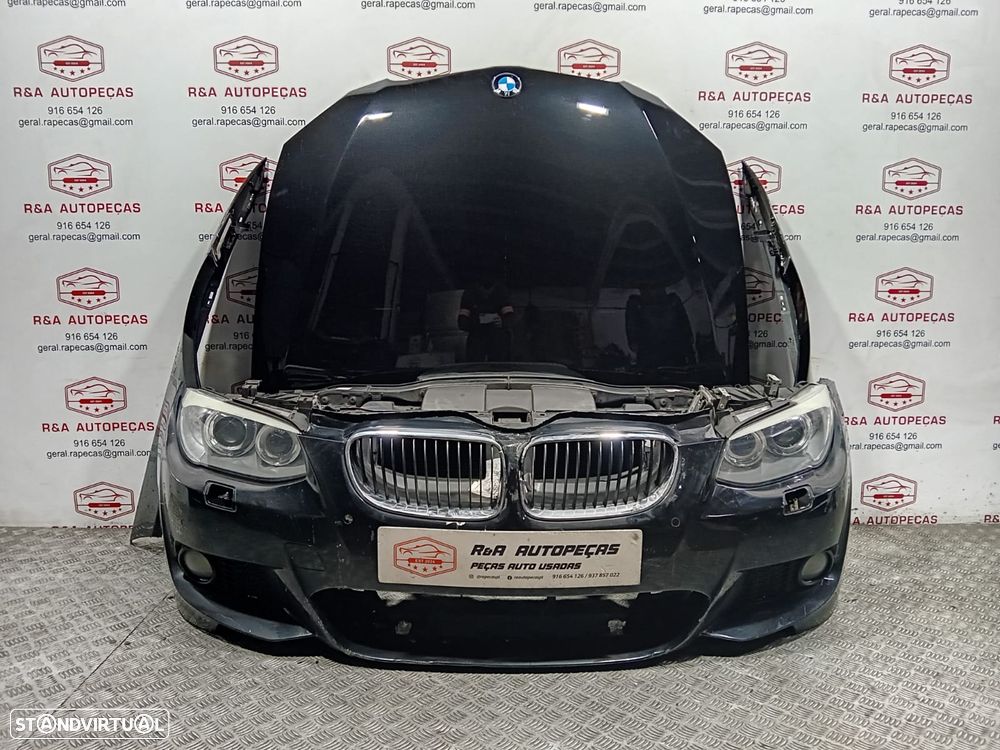 Frente Completa BMW Série 3 E92 E93 Pack M LCI Faróis Bi-Xenón Diesel Original - 15