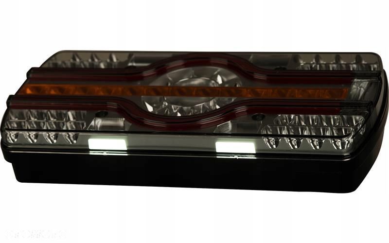 lampa zespolona ze światłem oświetlenia tablicy (led) 12/24v lewy - 5
