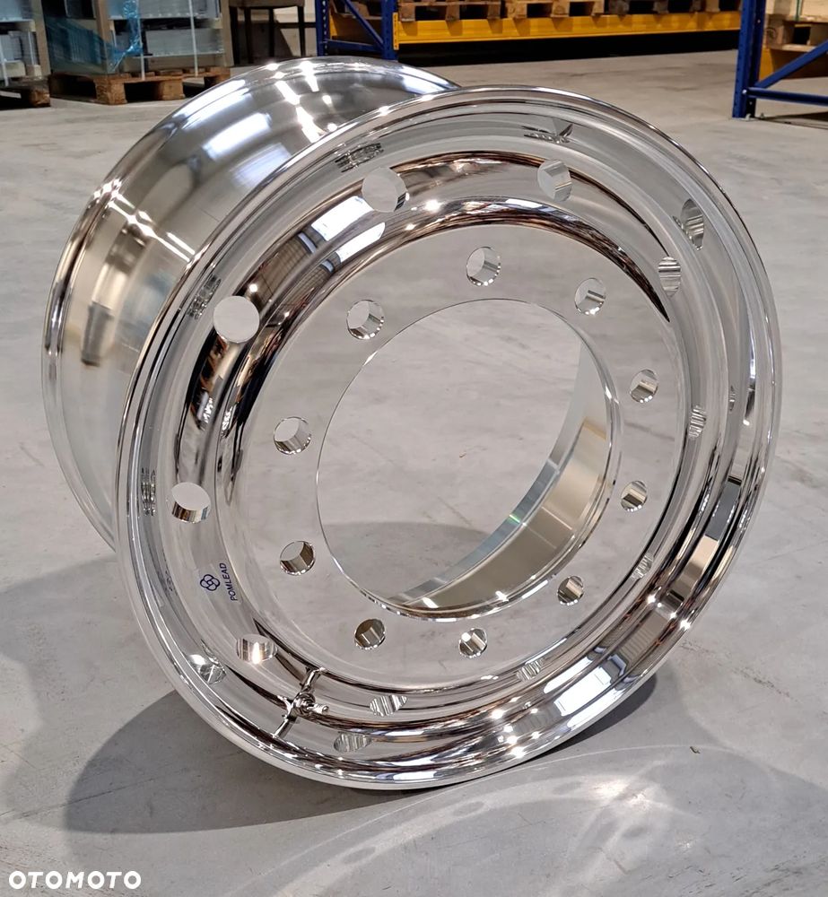 Felga aluminiowa POMLEAD 22,5x11,75 ET120 26mm POLISHED (polerowana) - 6