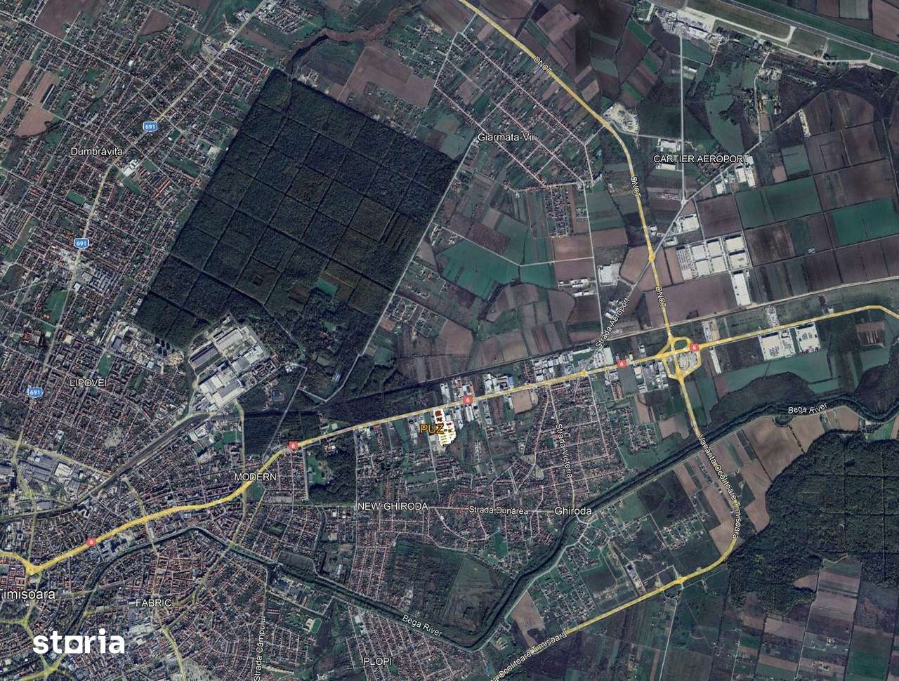De vanzare teren rezidential cu PUZ, Calea Lugojului, Timisoara - Imagine principală: 5/5