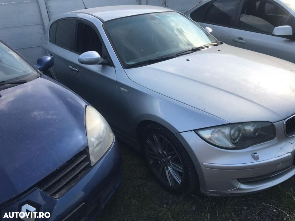 piese bmw e87 118i 105kw 2007 354 titansilber metallic cutie automată far xenon capota bara fata aripa Plansa bord caseta directie motor usa Haion - 13