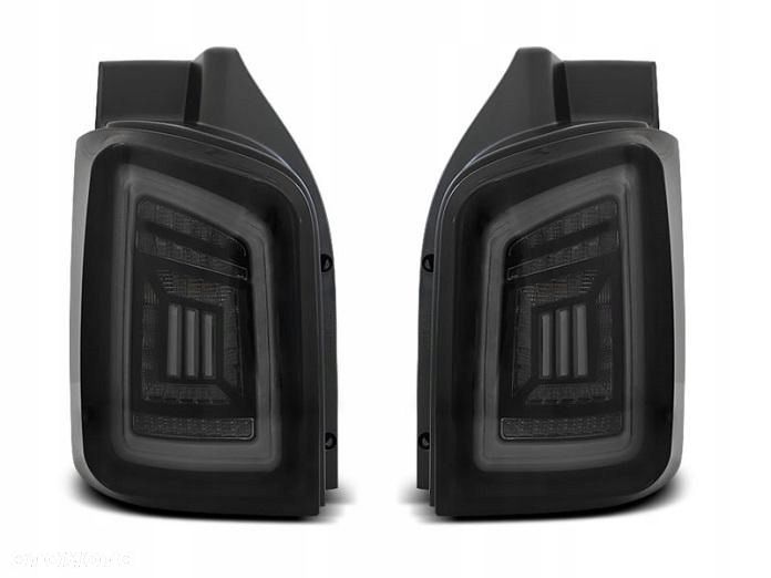 Lampy tyl kpl Tuning Black VW T5 Transporter 7e 7h - 1