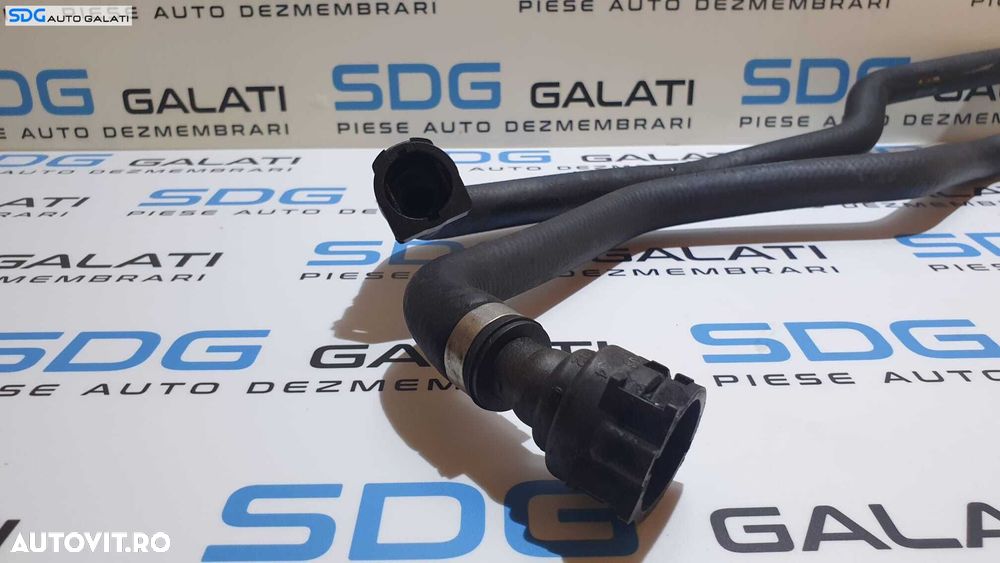 Set Furtun Furtune Conducta Conducte Tubulatura Apa BMW Seria 5 F07 F10 F11 518 521 2.0 D 2010 - 2017 Cod 7809819 7809820 - 1