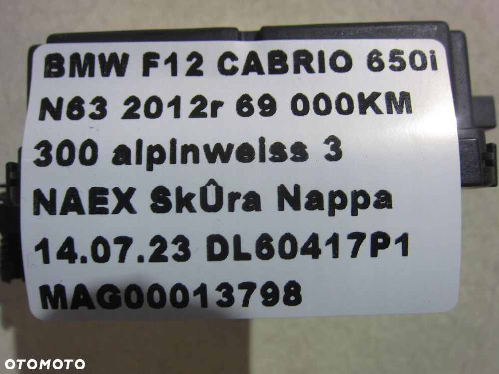 BMW F12 F13 F25 X3 ODBIORNIK ANTENY 9244868 - 5