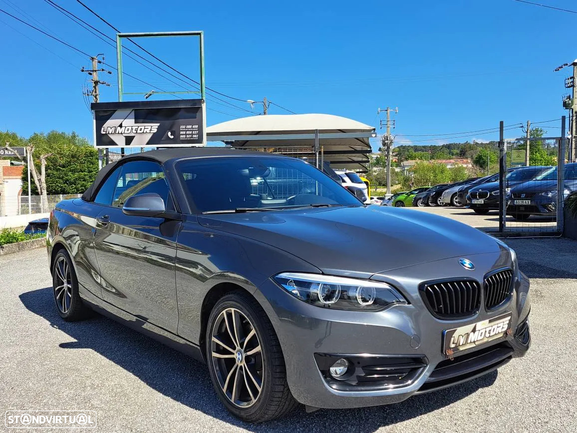 BMW 218 d Cabrio Line Sport Auto - 55
