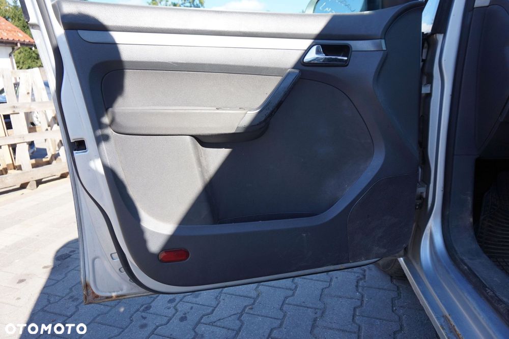 DRZWI PRZEDNIE LEWE TOURAN I 1T LA7W  SREBRNY VOLKSWAGEN 2003-2006 - 6