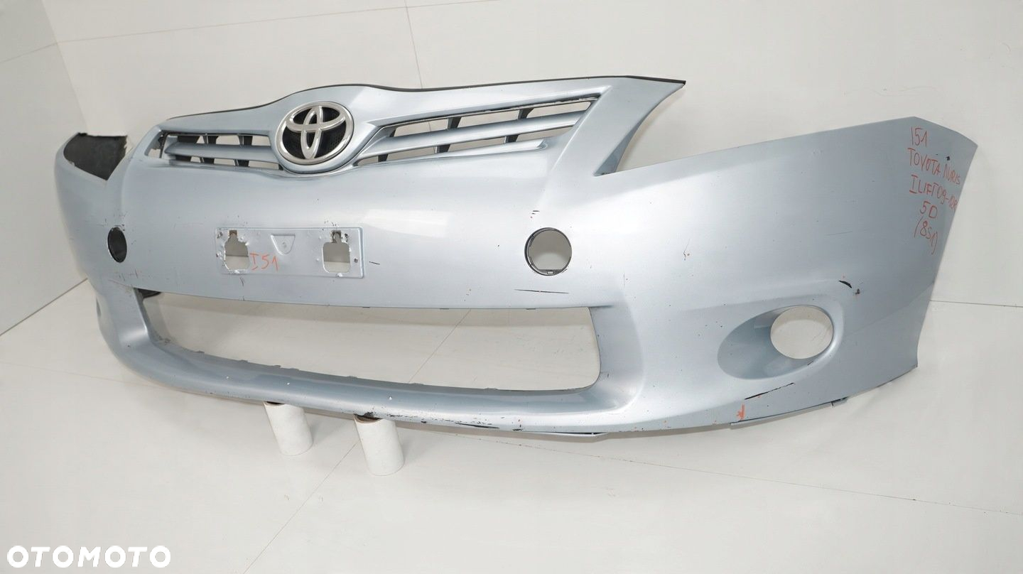 ZDERZAK PRZÓD PRZEDNI TOYOTA AURIS I LIFT 09-12R 8S1 - 3