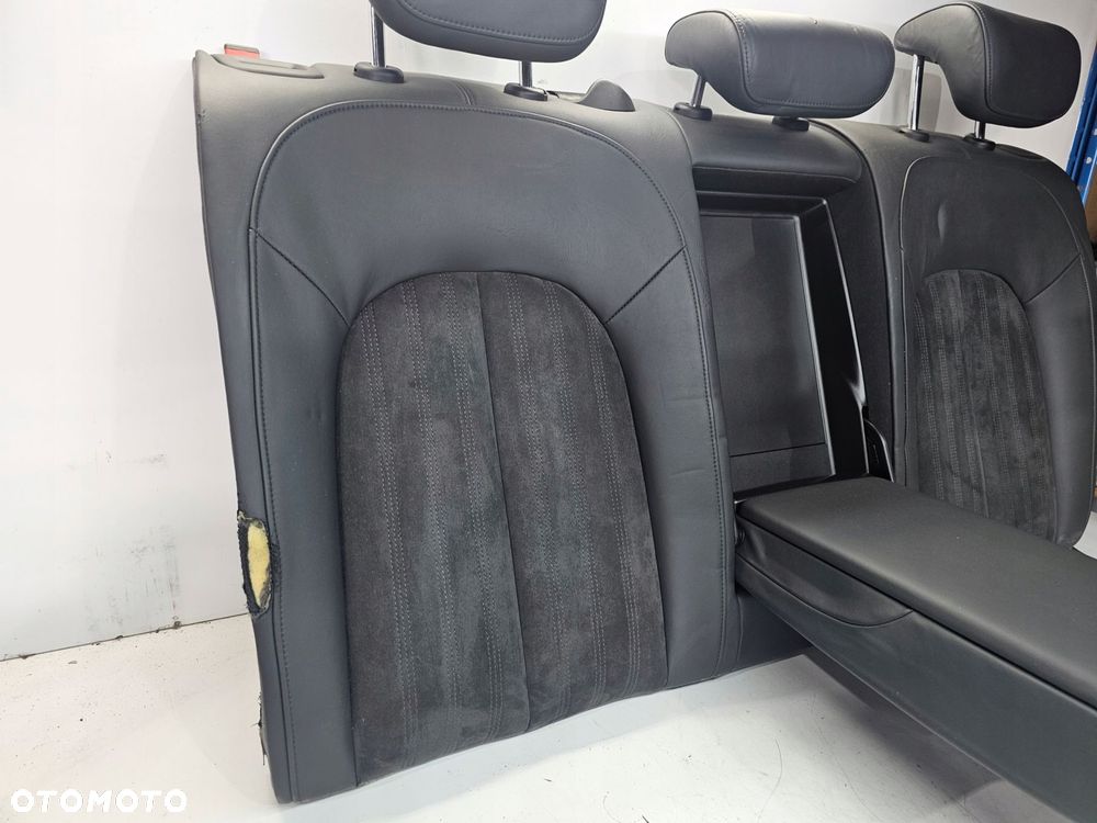 FOTEL OPARCIE TYŁ SKÓRA + ALCANTARA AUDI A6 C7 - 12