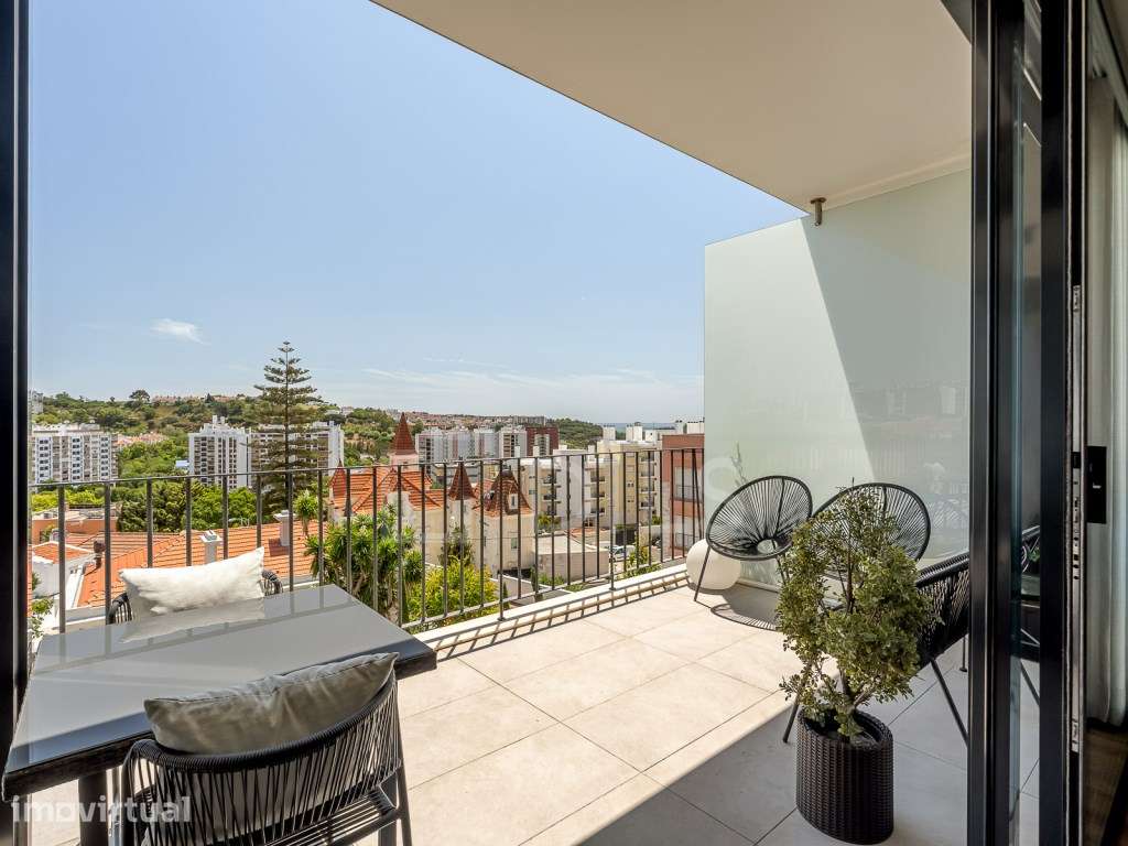 Apartamento T3 em condomínio fechado em Carnaxide, Oeiras, Lisboa - Grande imagem: 3/30