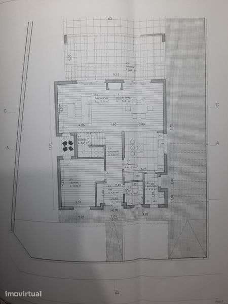 Terreno para Construção com Projeto Aprovado – Moradia V4 com Piscina - Grande imagem: 4/9
