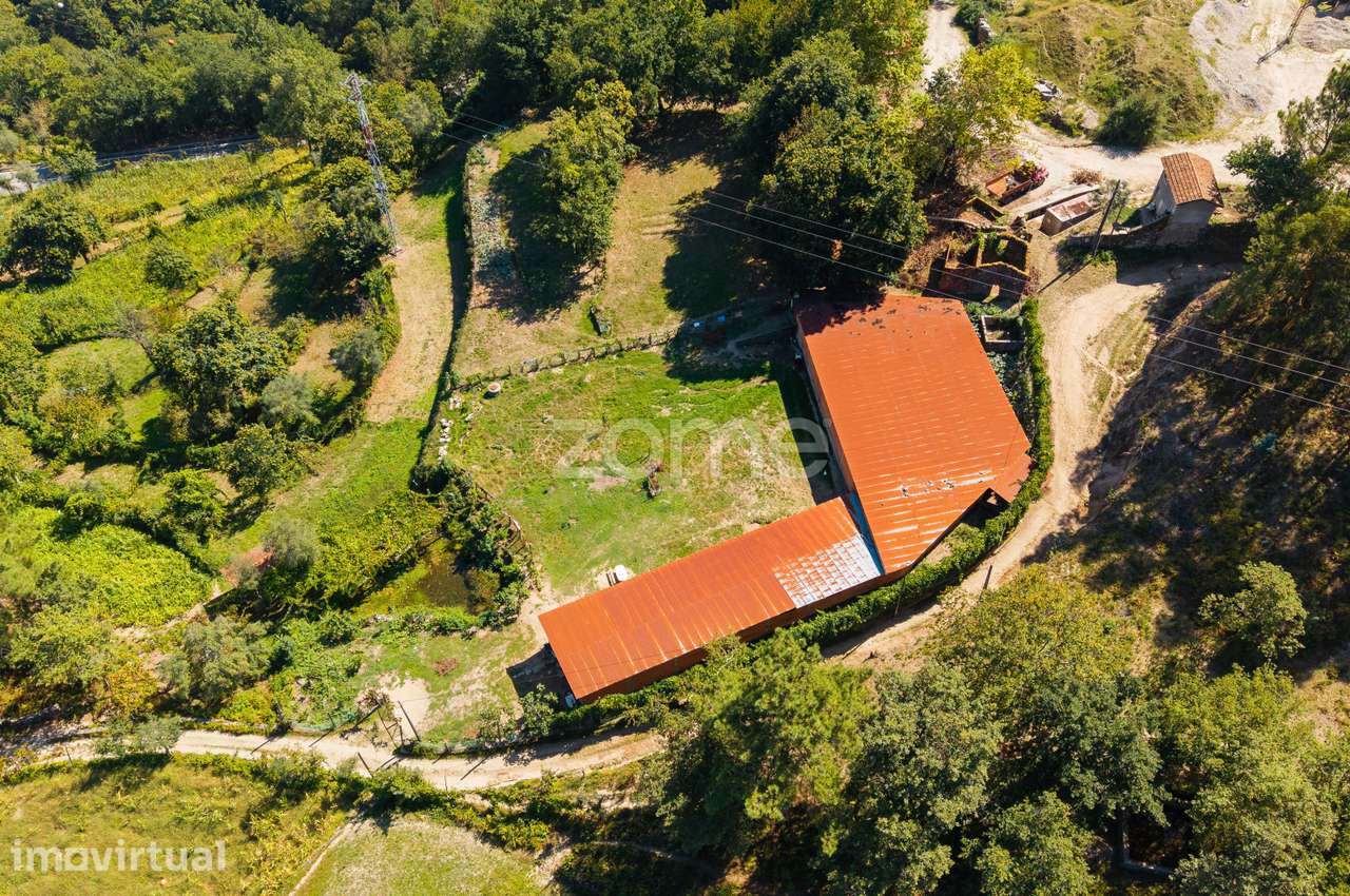 Terreno Rústico com Pavilhão Agrícola em Louredo, Vieira do Minho - Grande imagem: 3/19