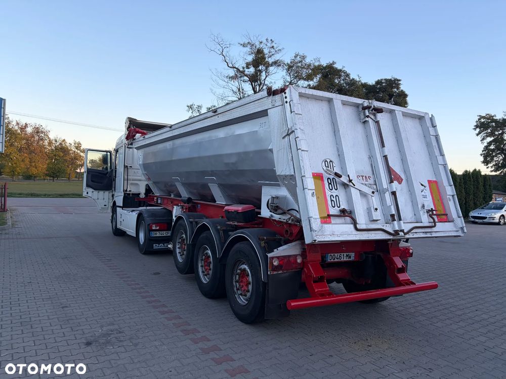 Stas 28m3 CAŁA ALUMINIOWA  SPROWADZONA OŚ PODNOSZONA - 4