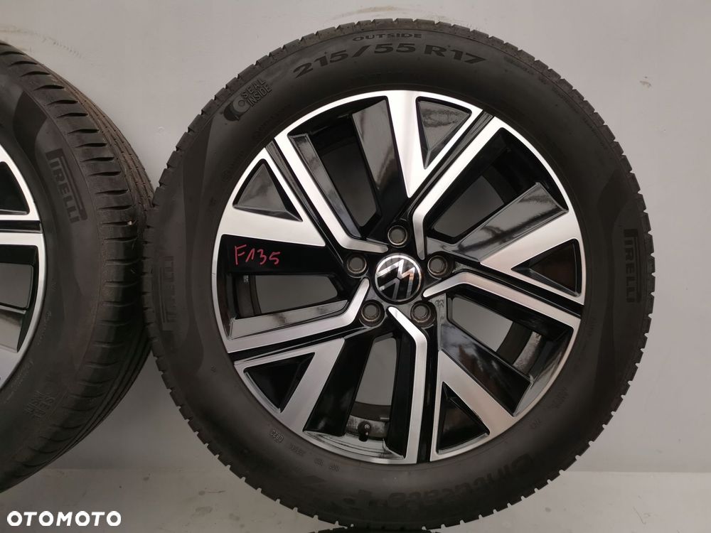 VOLKSWAGEN TOURAN VW KOLA FELGI ALUFELGI OPONY LATO 215/55R17 - 3