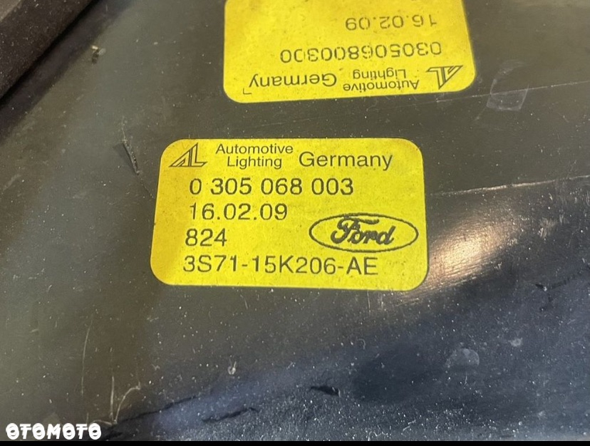 3S71-15K206 halogen zderzaka lewy Ford mondeo mk3 lift - 3
