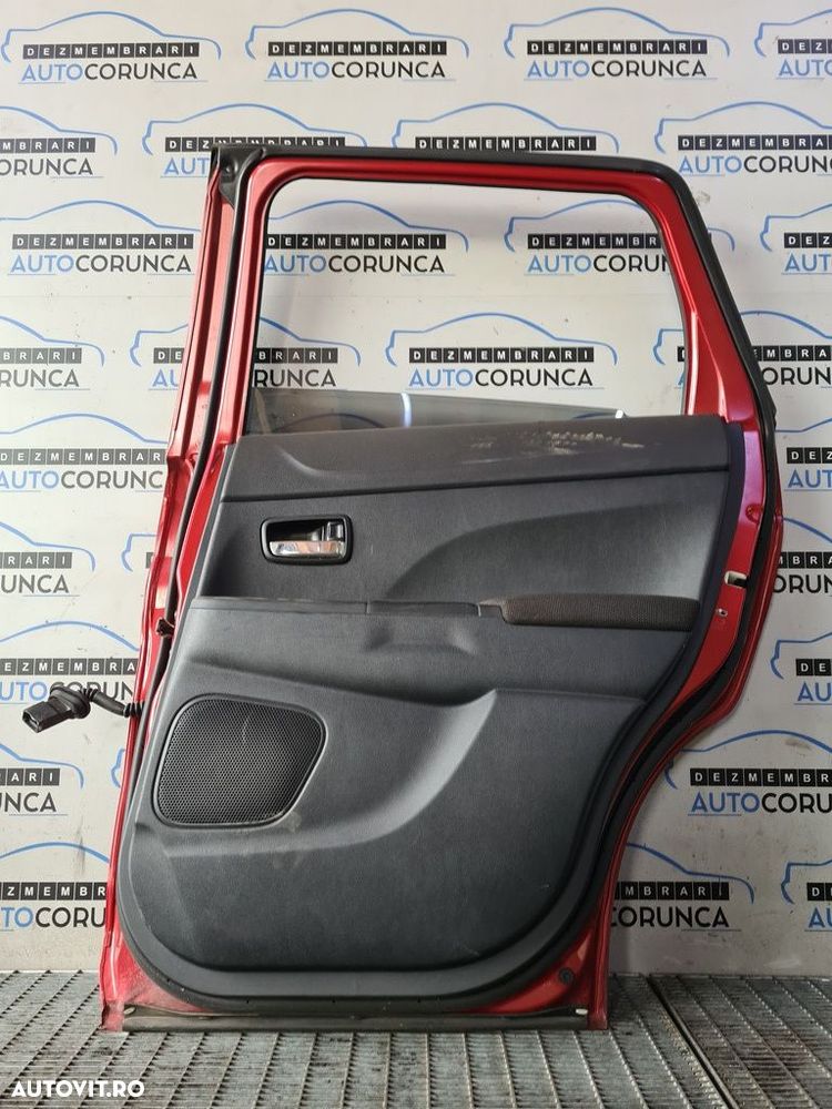 Usa Dreapta Spate Mitsubishi ASX 2010 - 2012 SUV 4 Usi ROSU (1046) LOVITA ȘI ZGÂRIATA - 8