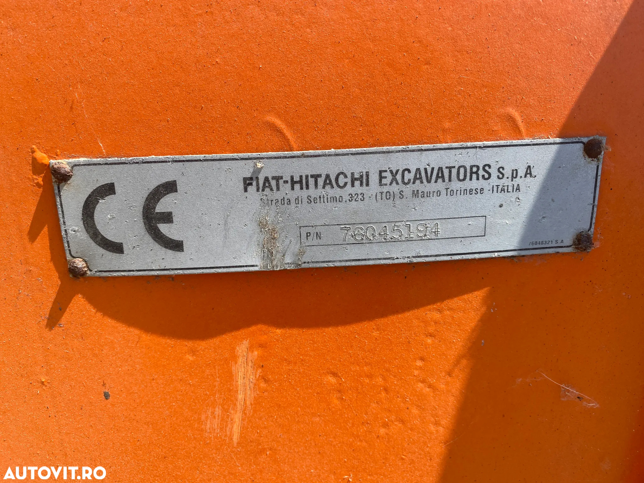 Cupa pentru incarcator frontal Fiat-Hitachi - 8