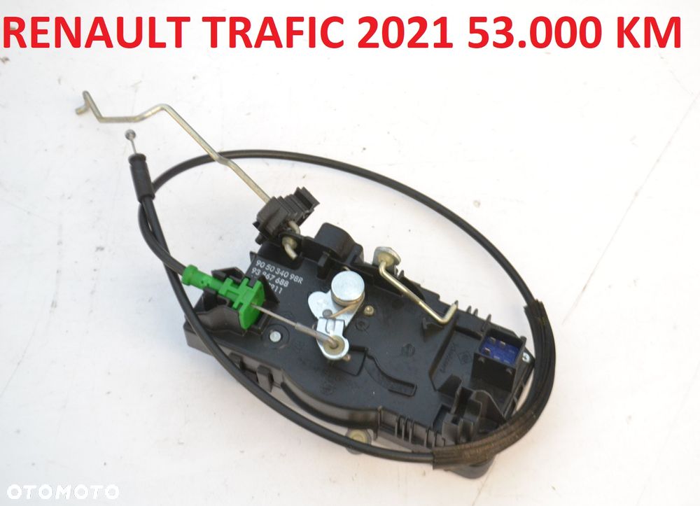 RENAULT TRAFIC 3 III 4 IV Zamek Drzwi Tył Tylnych Tylnich Skrzydełkowych  905034098R - 1